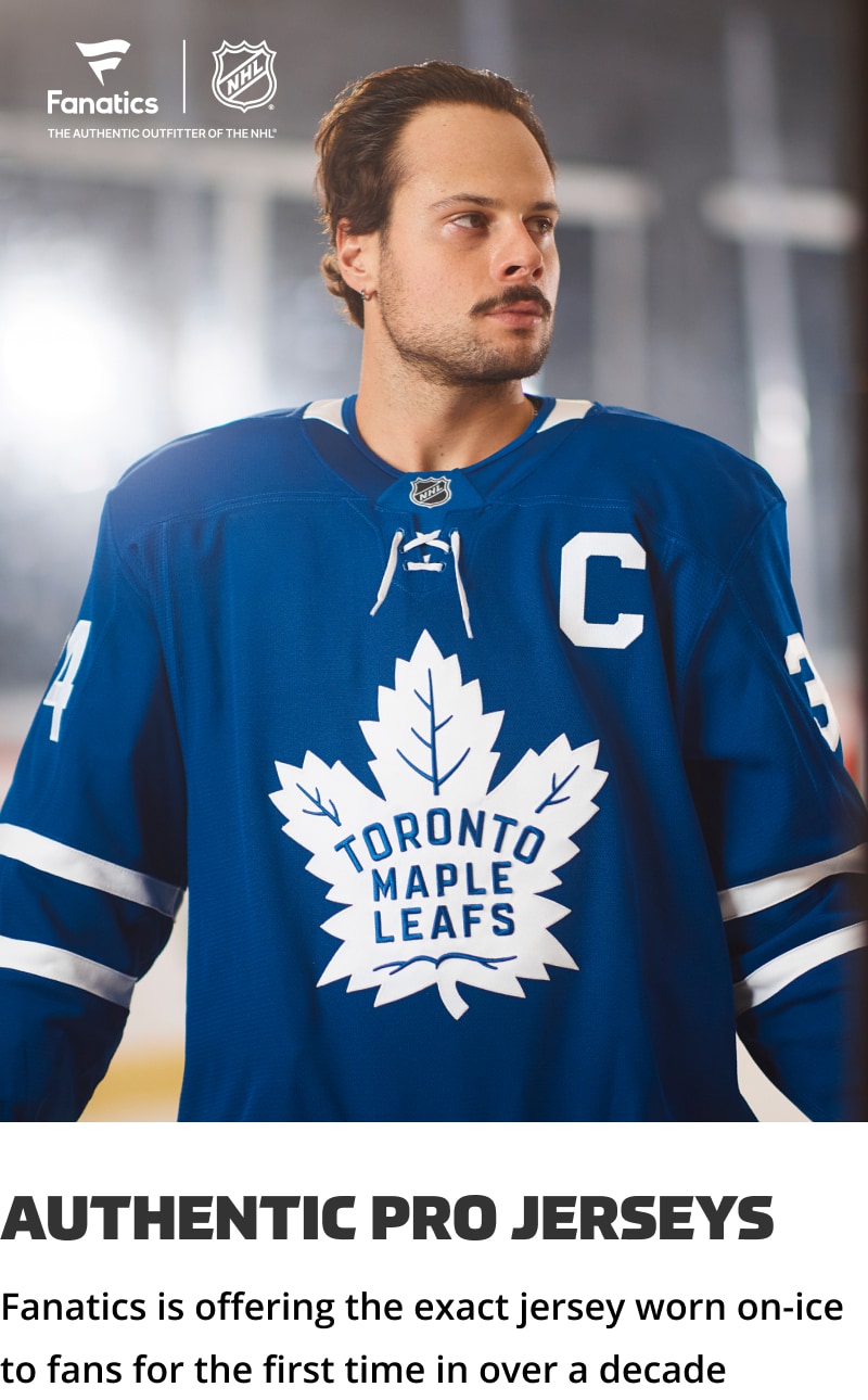 Authentic Pro (Jerseys) Fanatics is offering the exact jersey worn on-ice to fans for the first time in over a decade.