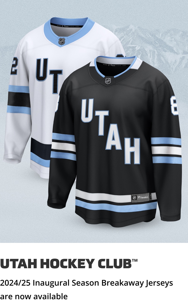  Utah Hockey Club 2024/25 Inaugural Season Breakaway Jerseys are now available