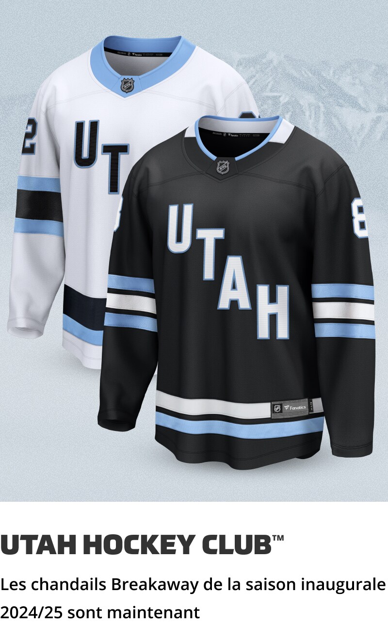 Utah Hockey Club Les chandails Breakaway de la saison inaugurale 2024/25 sont maintenant