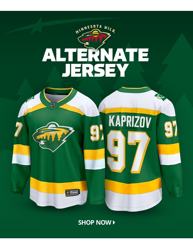 Men's Minnesota Wild Kirill Kaprizov adidas Green 2023/24 Alternate  Primegreen Authentic Player Jersey