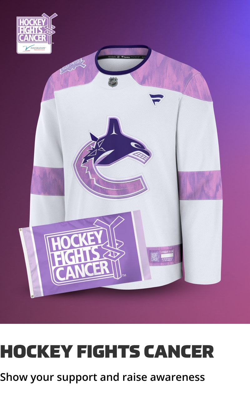 Hockey Fights Cancer V Foundation. Show your support and raise awareness